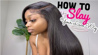 6X6 Lace Closure Wig Install & Style | Very Detailed | How To Make A Closure Look Like A Frontal