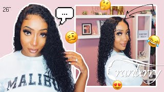 I Tried Plucking My Wig On My Head | Ft. Cranberry Hair