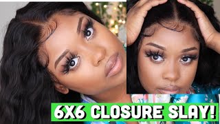 The Truth On Undetectable Lace | The Best 6X6 Lace Closure Wig On Aliexpress | Asteria Hair Review