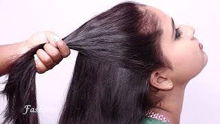 25 Easy Hairstyles For Medium & Long Hair | Very Easy Hairstyle Using Trick | Hair Style Girls