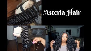Trying Crinkles W/Pre Made Affordable 6*6 Deeper Part Closure Wig | Ft Asteria Hair