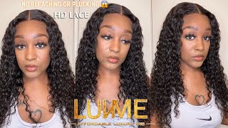 5X5 Deep Wave Closure Wig Invisible Hd Lace Easy Install Ft Luvme Hair