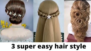 Easy Party Hairstyle 2022 For Girls| Best Hairstyles | Wedding Hair Styles | Long Hair Hairstyles