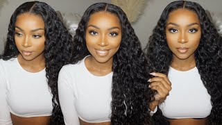 *Must Have* Perfect Vacation Water Wave Wig! Beginner Friendly 5X5 Hd Closure | Asteria Hair