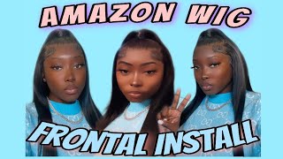 Best Amazon Wig !? Frontal Wig Install | Baines Tv
