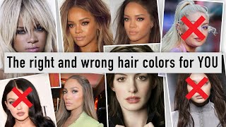 The Right Hair Color For Your Skintone With 2022 Trends | Ellebangs