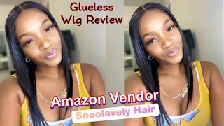 Testing Amazon Closure Wig/ Review/ Unboxing/Plucking