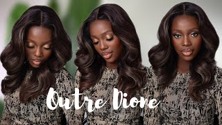 Outre Synthetic Melted Hairline Hd Lace Front Wig - Dione | Okemute Ugwuamaka
