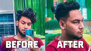 New Trending Hair Cut For Boys | লকডাউন শেষে সর্বপ্রথম সেলুনে গেলাম চুল কাটাতে | Hair Transformation