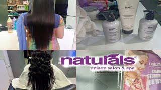 Hair Keratin Treatment  |Strengthening Smoothy Shiny Hair Step By Step | Naturals Salon