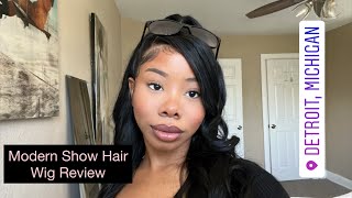 13 X 6 Lace Frontal Human Hair Wig Review | Modern Show Hair