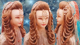Most Beautiful Hairstyles For Pakistani Bridal L Latest Bride Hairstyles 2020 L Kashee'S Hairst