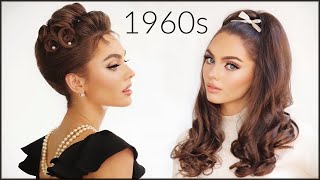 Iconic 1960S Hairstyles '60S Hair Tutorial | Jackie Wyers