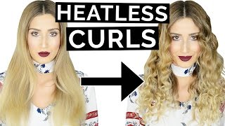 Heatless Curls Hairstyle