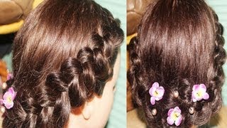 Lace Braid Series 3: No Heat Wedding Prom Party Lace Braid Updo