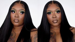 13X6 Indian Straight Wig Ft  Modern Show Hair | Watch Me Apply This Wig | Briana Marie