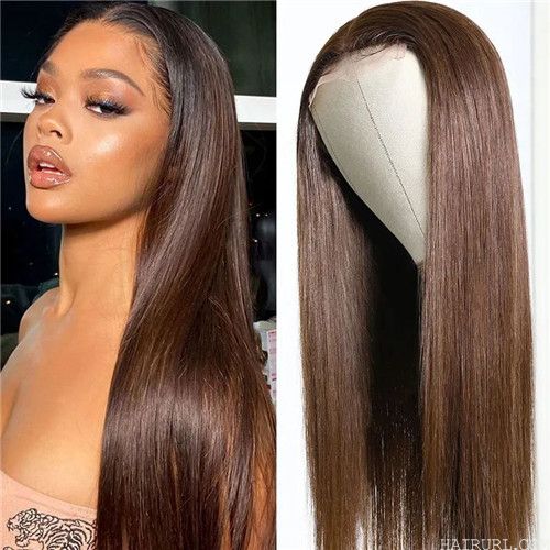 lace part brown wig