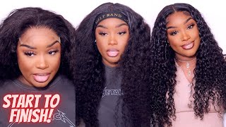The Ultimate Melt *Start To Finish* 6*6 Closure Wig Install Routine + Wet Hair Look  X Asteria Hair