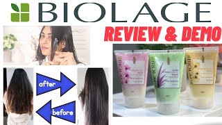 Biolage Deep Treatment Pack Review| Hair Care For Dry, Frizzy, Damaged, Colored Hair, Split Ends.