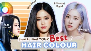Best Hair Colour For Your Face (It'S More Than Just Skin Tone) Facial Features & Structure, Sty