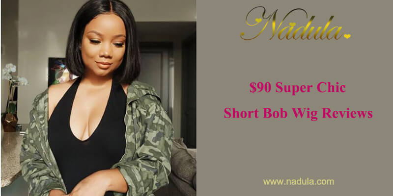 $90 Super Chic Short Bob Wig Reviews