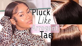 I Followed Arrogant Tae'S Exact Plucking Technique And This Happened... |Exclusive Masterclass