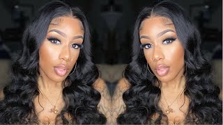 Asmr | Detailed Install | The Affordable Body Wave Hd Lace Closure Wig| Ft. Amanda Hairs