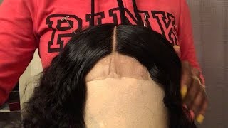 Slaying A Closure No Bleach | Precise Plucking Method | Julia Virgin Hair