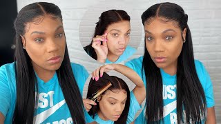 The Most Natural Beginner Friendly Lace Front Wig | Pre-Plucked Hairline | Myfirstwig Alexis
