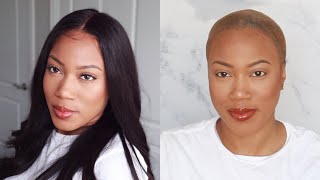 New Fake Scalp Method! Easy Invisible​ Lace Wig Install  - Myfirstwig