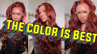 Beauty Transformation! Costum Color Melt Lace Frontal Wig Installation For Summer| Ft. Alimice Hair