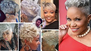 The Styles Are Fantastic!!! Gray Hairstyles For Black Women|Natural Hairstyles
