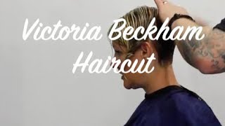 Hair Tutorial,  Short Stack Bob Victoria Beckham Hair Style,