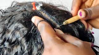 Detailed Tutorial On How To Make Your Own Closure Using Synthetic Wig/ Fake Scalp Method /Crotchetin
