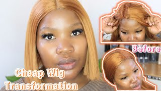 How To Transform A Cheap Wig.