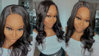 *Detailed* Wig Customization + Side-Part 4X4 Closure Body Wave Wig Install Ft. Luvme