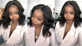 The Perfect Bob For Spring | Natural Pre-Plucked Hairline, Bleached Knots, And Beginner Friendly