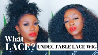 What Lace? Undetectable, Fake Scalp, Pre Plucked Curly Wig Install |No Work Needed| Bibi Beauty Zone