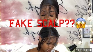 The Truth About Fake Scalp Wigs..It'S Giving || Wig Install ||Ft Ronnie Hair|| Beautifully Slay