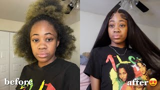 Watch Me Get My Hair Slayed | Come To My Hair Appt With Me Pt. 2 Ft. Hurela Hair