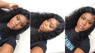 Affordable Pre Plucked Curly Lace Wig | Nemer Hair