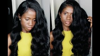 How To Style Glueless, Bleached, Pre Plucked, 360 Lace Wig  Start To Finish