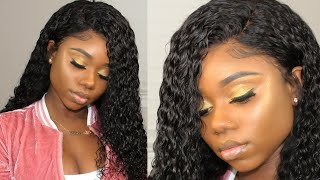 What Wig? Realistic Pre-Plucked Natural Curly Lace Wig For Natural Hair Ft Omgqueen Hair