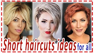 Short Haircuts Ideas For Women Over 30. Viral Summer Short Pixie Bob Haircuts Ideas For Women.