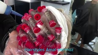 Perm Short Haircut For Women 2021 | Perm Hairstyles | Perm Tutorial | Tips | Amal Hermuz