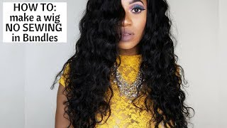 How To: Make A Closure Wig In 30 Minutes For Beginners Ft. Sunber Hair