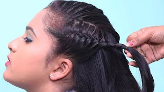 5 Side Juda Bridal Hairstyles For Lehenga | Easy Braided Hairstyle For Gown | Prom Hairstyle
