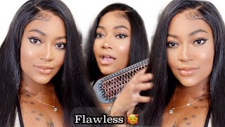 The Easiest Wig I’Ve Ever Installed | Watch Me Install This Flawless 5X5 Closure Unit | Tinashe Hair