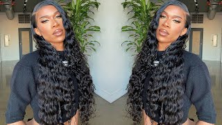 Installing A 30 Loose Wave Side Part Wig  Ft Wiggins Hair@Alfred Lewis Iii