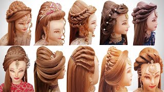10 Latest Braids Hairstyles 2022 L Wedding Hairstyles L Advance Hairstyle L Modern Look Hairstyle